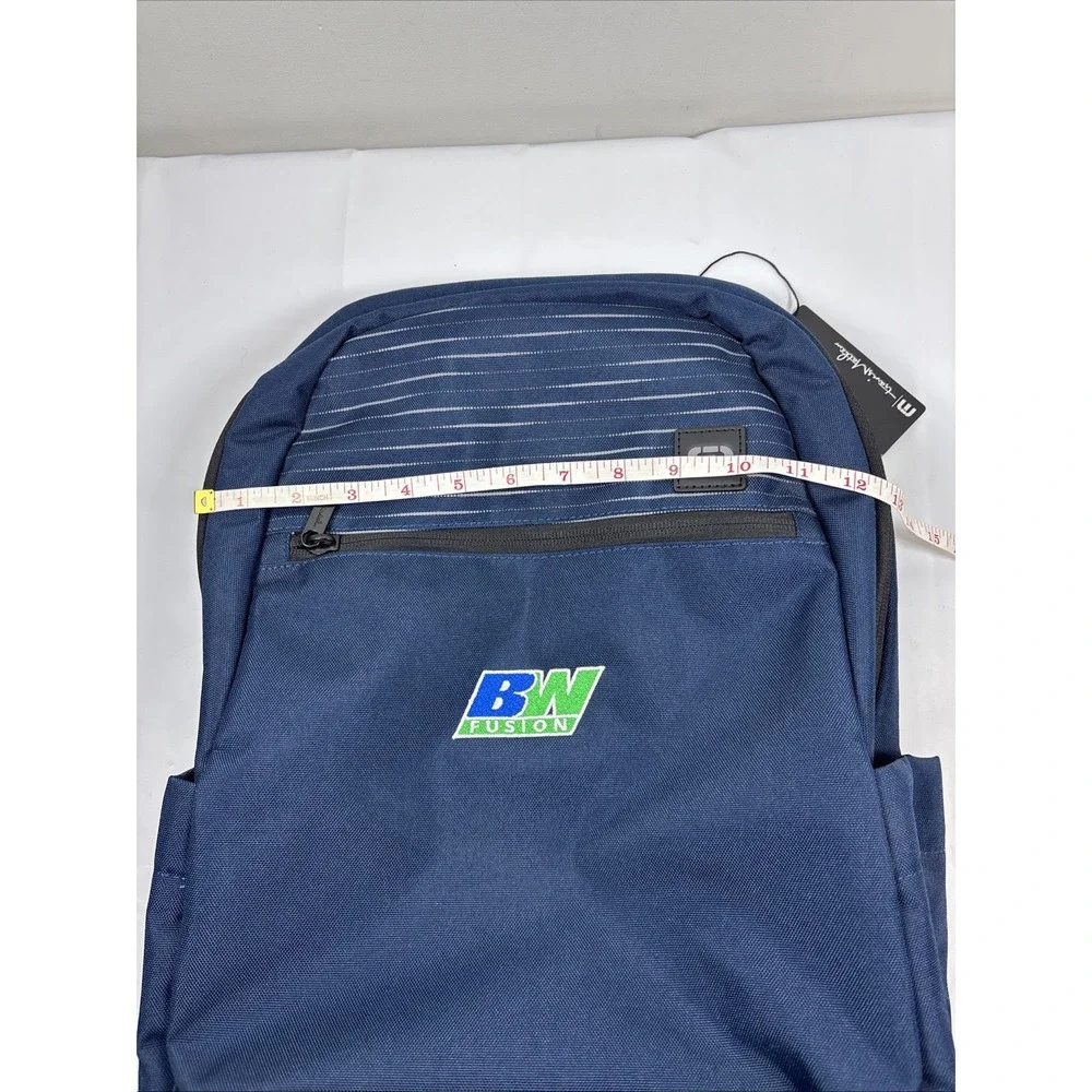 TravisMathew Approach Backpack TMB100 Golf Blue‎ Laptop Compartment Company Logo